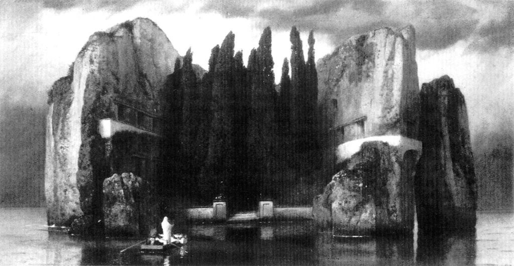 ALT="Arnold Bocklin Isola dei morti"